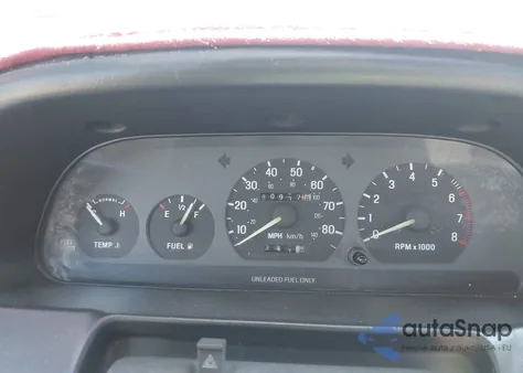 1993 Ford Escort Lx from USA, damaged, VIN 3FAPP15J5PR183980